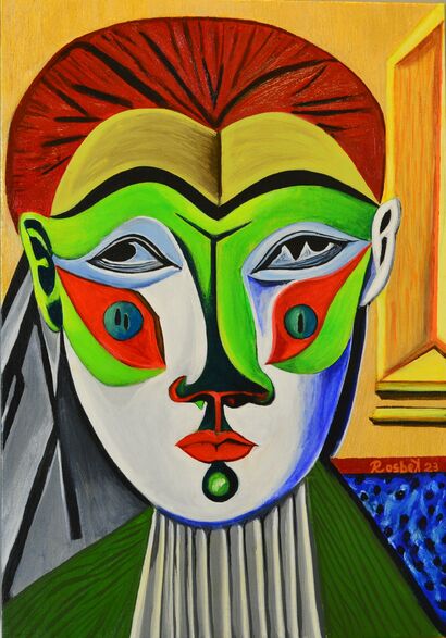 Masked look - a Paint Artowrk by Rosbek